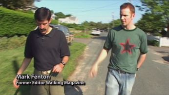 Morgan Spurlock and Mark Fenton in Super Size Me (2004)