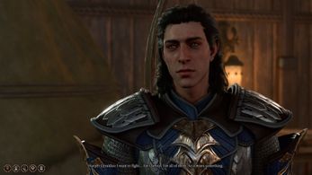 Elliott as Harper Geraldus in Baldur's Gate 3