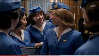 Karine Vanasse, Yoriko Haraguchi, and Margot Robbie in Pan Am (2011)