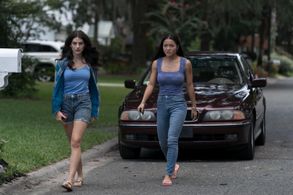 Kylie Liya Page and Ella Rubin in The Girl from Plainville (2022)