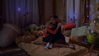 Danica McKellar and Ellie Botterill in Crown for Christmas (2015)