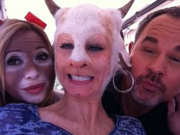 E.G Daily, Tonya Cornelisse and Chris Kinkade from Nick Cassavetes 