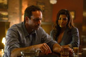 Jason Patric and Nimrat Kaur in Wayward Pines (2015)