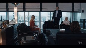 Blazey Best, Hermione Norris, Philip Quast, and Vanessa Moltzen in Between Two Worlds (2020)