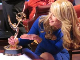 Shark Tank Emmy Win celebration. Lori Greiner. Best Structured Reality Show 2016, 68th Emmy's