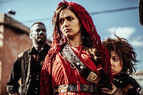 Keith Allan and Natalie Jongjaroenlarp in Z Nation (2014)