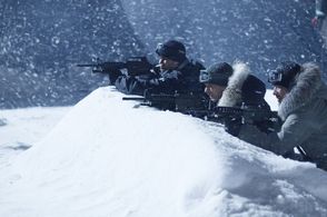 Billy Campbell, Hiroyuki Sanada, and Meegwun Fairbrother in Helix (2014)