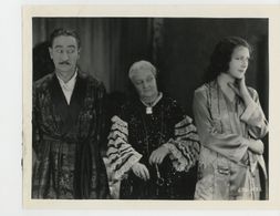 Mary Carr, Arlette Marchal, and Adolphe Menjou in Blonde or Brunette (1927)