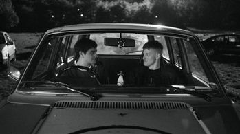 Cristian Ortega and Lorn Macdonald in Beats (2019)