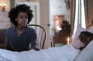 Mallori Johnson and David Alexander Kaplan in Kindred (2022)