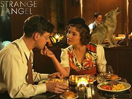 Veronica Osorio and Peter Mark Kendall in Strange Angel (2018)