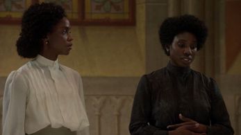 Miranda Edwards and Tenika Davis in Murdoch Mysteries (2008)