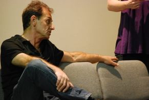 Master and Margarita. Master Project. 2007. Rehjearsal. Alim Kouliev (Voland)