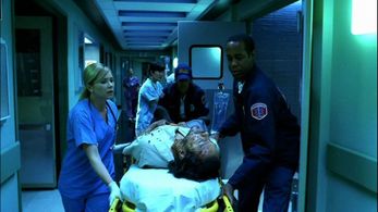 Wayne Wilderson and Shelli Bergh in CSI: Crime Scene Investigation (2000)
