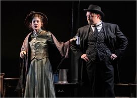 Hallie Foote and Mike Boland in 