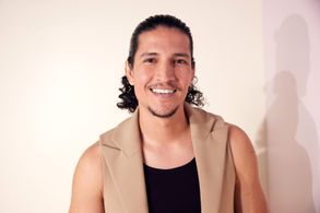 Danny Ramirez at an event for Captain America: New World Order (2024)