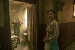 T.J. McGibbon and Jordan Claire Robbins in The Umbrella Academy (2019)