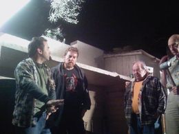 Jonathan Fahn, Larry Gelman, Basil Hoffman, and Jamieson Price in Old Dogs (2009)