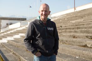 Eddie 'The Eagle' Edwards in Eddie the Eagle (2015)