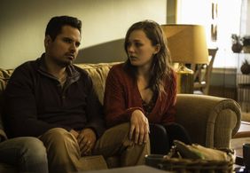 Michael Peña and Virginia Kull in Gracepoint (2014)