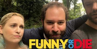 Featured on the front page of Funny or Die