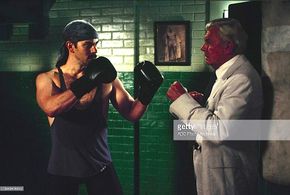 Still of Steven Dean Davis & Andy Griffith in 'Matlock'