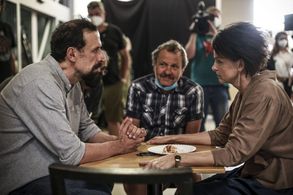 Klára Melísková, Pavel Simcík, and Miroslav Krobot in Big Opening (2022)