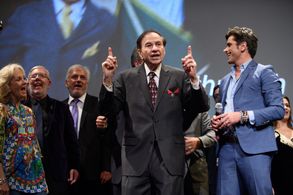 Hayley Mills, John Stamos, Jeff Sherman, Leonard Maltin, and Richard M. Sherman