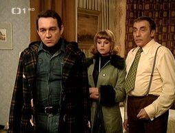 Milos Kopecký, Lenka Korínková, and Jirí Krampol in Úplne beznadejný prípad (1978)