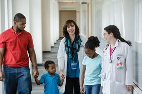On Set with physicians and pretty black babies.