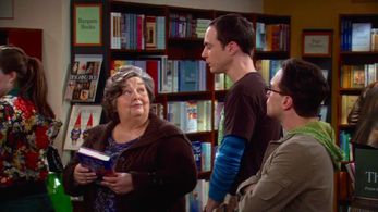 Johnny Galecki, Jim Parsons, and Jane Galloway Heitz in The Big Bang Theory (2007)