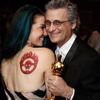 My beautiful wife Ann and I the big night.