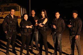 Joe Vargas, Cindy Miranda, Pio Balbuena, Junebert Cantila, Andrea Garcia, and Ronald Moreno in Iskandalo (2022)