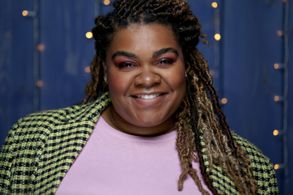 Da'Vine Joy Randolph at an event for The Last Shift (2020)