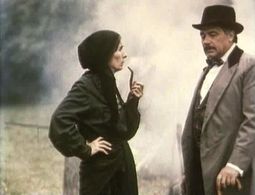 Berta Khapava and Stanislav Molganov in Tsyganka Aza (1987)