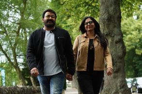 Mohanlal and Asha Sharath in Drama (2018)