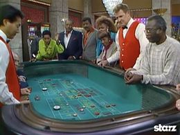 Marla Gibbs, Alaina Reed-Hall, Helen Martin, Hal Williams, and Paul Winfield in 227 (1985)