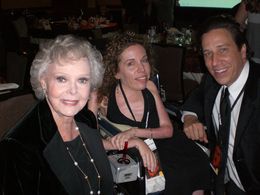 June Lockhart, Jackie Julio and Doug Olear. 2008 LAFF Gala Awards Ceremony.