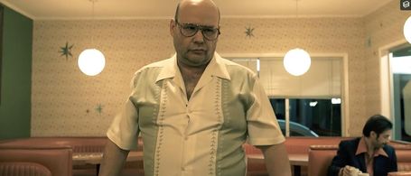 Robert Riechel Jr. as Gene Hoffman in THE PLATINUM LOOP w/ Jack Kehler, Max Faugno