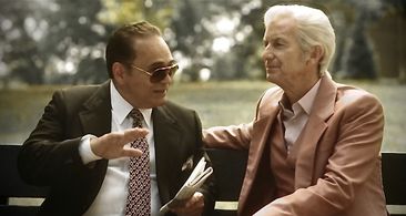 Still of James Ciccone and Denis O’Hare in American Horror Story