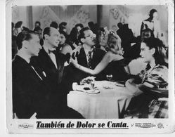 Alejandro Ciangherotti, Irma Dorantes, Guillermina Grin, Pedro Infante, and Armando Velasco in También de dolor se canta