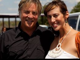 w/ Don Johnson on set of Machete