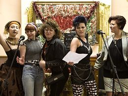 Jo Hartley, Rosamund Hanson, and Chanel Cresswell in This Is England '88 (2011)