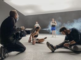 Still from a commercial for Hikvision