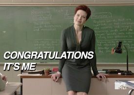 This set picture is from MTV's 