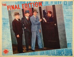 Mae Clarke, Kit Guard, Bradley Page, and Harry Strang in The Final Edition (1932)
