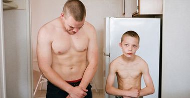 Hale Lytle and Gabriel Croft in Young Bodies Heal Quickly (2014)