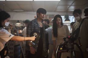 Cha In-pyo and Han Sun-hwa in Honey Sweet (2023)