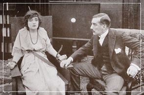 Thomas G. Lingham and Marin Sais in The Closed Door (1915)