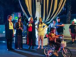 Victoria Strange, Tom Devlin, Brett Hargrave, The Don, and Johnny Jay Lee in Weedjies: Halloweed Night (2019)